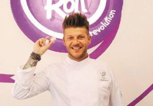A Gabiano per le leve lo chef del gelato arrotolato