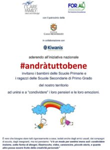 For.Al e I Care Family: appello ai bambini di elementari e medie