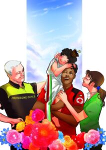 Illustrazioni e racconti per dire grazie a chi combatte il covid