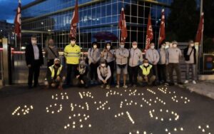 Anche a Casale la protesta dei dipendenti Bcube di Villanova d’Asti