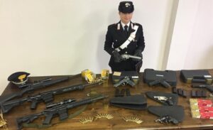 Omessa custodia di armi: denunciato un monferrino