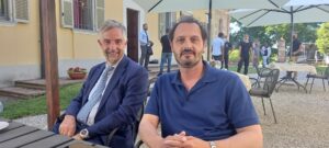 A Olivola Fabio Troiano visita Villa Guazzo Candiani per La 7