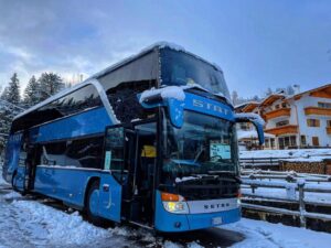 Torna il ‘Pullman della Neve’ di Stat, da Genova fino alla Valle d’Aosta