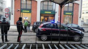 Casale: dopo la rapina alla Credem si chiede più sicurezza