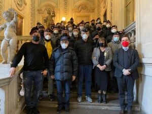 Le associazioni d’arma ringraziano i volontari del centro vaccini