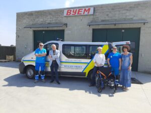 Misericordia: una nuova carrozzina per il trasporto disabili