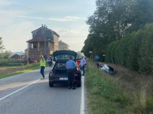 Impatto alle porte di Roncaglia: due veicoli coinvolti