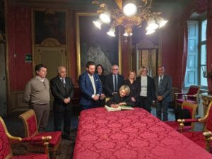 Il neo prefetto Vinciguerra in visita al Comune di Casale Monferrato