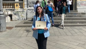 Silvia, alunna del Balbo dalla grande memoria poetica