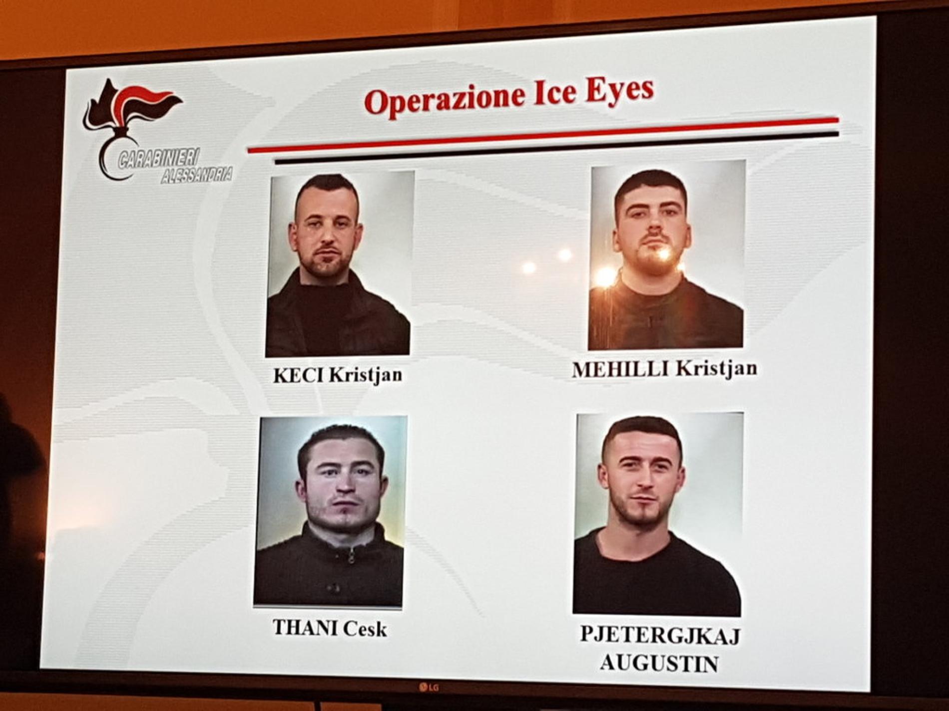 Estradato il quinto componente della banda di rapinatori albanesi