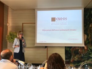 A Fubine Dora Marchi parla di vino e cambiamento climatico