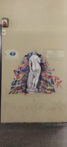 John Sale, a Torino l’opera contro il vandalismo nell’arte