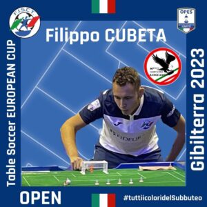 Subbuteo, all'Europeo con l'Italia anche il casalese Filippo Cubeta