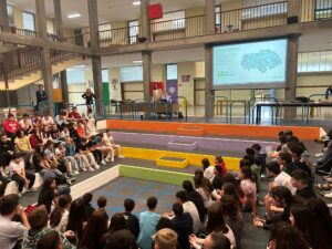 Gli studenti della Dante a lezione di educazione ambientale