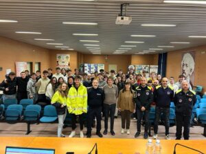 Il Sobrero a lezione da Polizia Locale e Protezione Civile