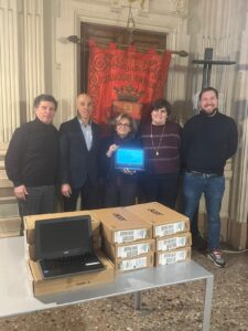 Casale, dieci nuovi computer per il centro diurno Mnemosine