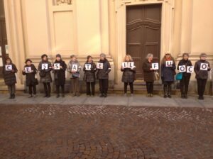 Casale: sabato scorso il flash mob per chiedere la pace