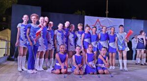 Le majorettes “Le Azzurre” di Occimiano al Festival di Jesolo