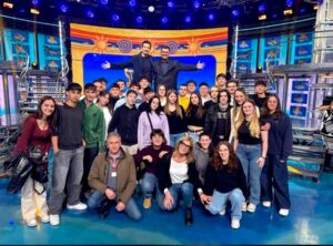 Gli studenti del Luparia ospiti a Striscia La Notizia