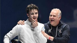Il monferrino Ettore Leporati campione italiano di spada a 17 anni