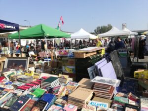 Casale, mercatino dell’antiquariato tra bancarelle e libri rari