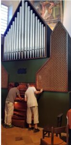 Restauro dell’organo Tamburini: Treville celebra con musica e fede