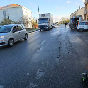 Casale, condotta rotta in Strada Vecchia Vercelli, erogazione idrica interrotta