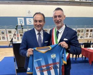 Borgo San Martino, inaugurata la nuova palestra con Cirio