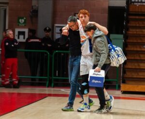 Novipiù, stagione finita per Simone Caglio