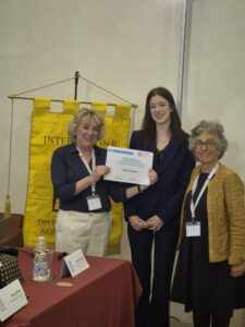 Matilde, studentessa da premio