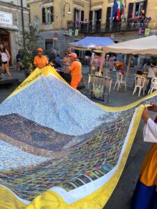 San Salvatore: realizzato un mega mosaico con 8.000 tessere