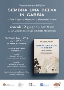 Casale: il diario del carabiniere che sorvegliò Mussolini, presentato “Sembra una belva in gabbia”