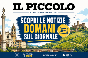 “Il Piccolo”: i titoli del giornale domani in edicola